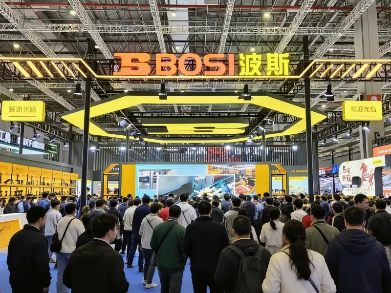 BOSI Tools loistaa 39. Kiinan kansainvälisillä rautakauppamessuilla